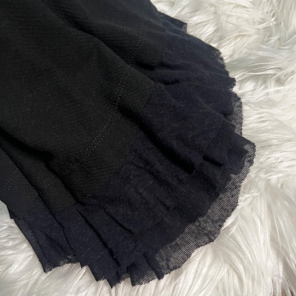 Rare! [We The Free ✵ People] Long Black Swing Tee + Tunic Top | Oversized Medium - Picture 10 of 15